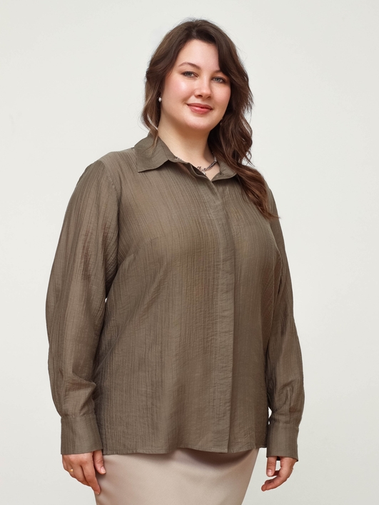 Блуза женская рубашечного кроя