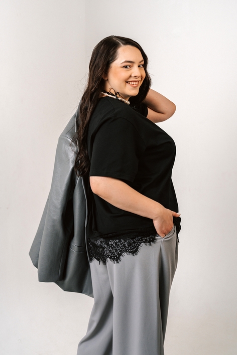 Джемпер женский с коротким рукавом