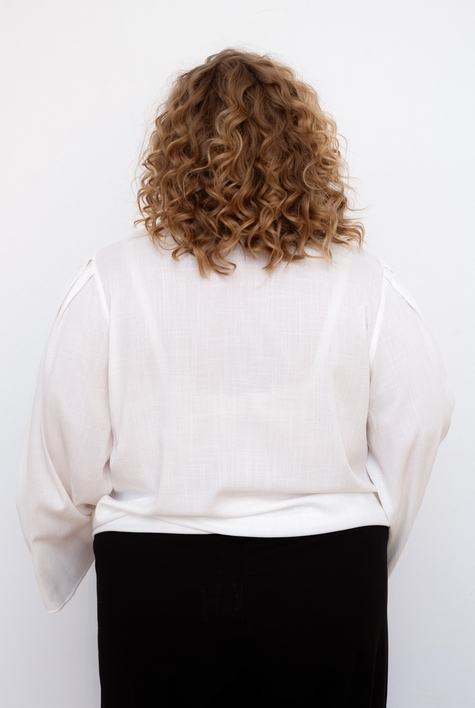 Блуза на запах женская