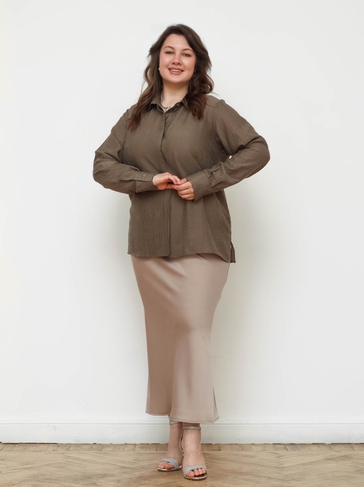 Блуза женская рубашечного кроя