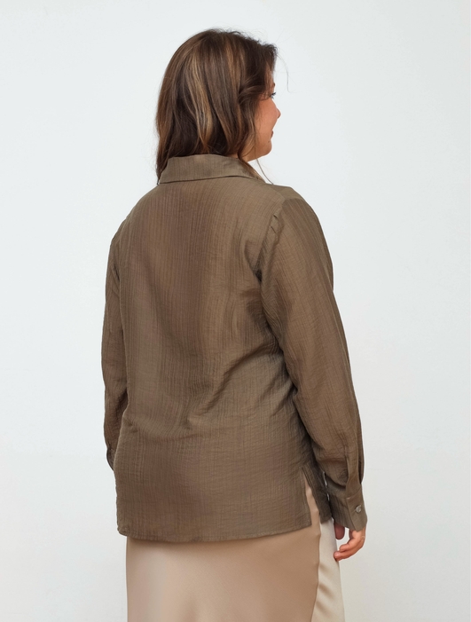 Блуза женская рубашечного кроя